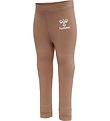 Hummel Leggings - hmlMaule - Beaver Fur