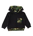 Dolce & Gabbana Hættetrøje - Reborn To Live - Sort/Camouflage
