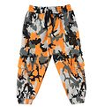 Dolce & Gabbana Bukser - Reborn To Live - Orange/Gr Camouflage