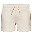 Tommy Hilfiger Sweatshorts - Natural Dye Script - Ancient White