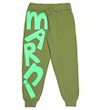 Marni Sweatpants - Khaki/Neongrn