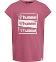 Hummel T-Shirt - hmlCaritas - Heather Rose