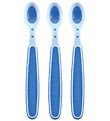 Nuby Temperatursensitiv Skeer - 3-Pak - Blå
