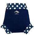 Konfidence Blebadebukser - UV50+ - Nappy E-flex - Navy Polka