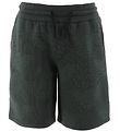 Emporio Armani Shorts - Grnstribet m. Logoer