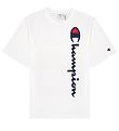 Champion Fashion T-shirt - Hvid m. Logo