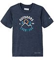 Columbia T-shirt - Mount Echo - Collegiate Blue