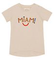 Monsieur Mini T-Shirt - Miam - Offwhite