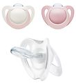 Nuk Sutter - Genuis - 2 Pak - Rose/White