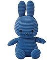 Bon Ton Toys Bamse - 23 cm - Miffy Sitting - Corduroy Cobalt Blu