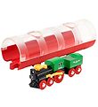 BRIO World Damplokomotiv m. Tunnel - Grn 33892