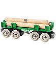 BRIO World Togvogn m. Tmmer - Grn 33696