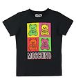 Moschino T-shirt - Sort m. Print