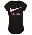 Nike T-shirt - Swoosh - Sort