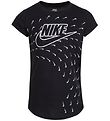 Nike T-shirt - Futura Swoosh Glide - Sort