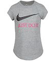 Nike T-shirt - Swoosh - Grey Heather