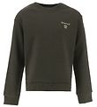 GANT Sweatshirt - Contrast Shield - Dark Graphite