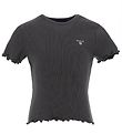 GANT T-Shirt - Rib - Dark Graphite