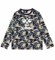 Hummel Bluse - hmlSteen - Vetiver Camouflage m. Logo