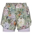 Molo Shorts - Omari - Green Botanic