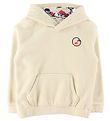 Roxy Hættetrøje - Someone New - Plys - Off White