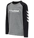 Hummel Bluse - hmlBOX - Sort/Grå