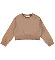 Lil' Atelier Sweatshirt - NmfRafaella - Cropped - Woodsmoke