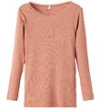 Name It Bluse - Rib - Noos - NmfKab - Caf Au Lait