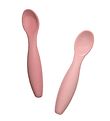 Sebra Silikone Skeer - 2-pak - Blossom Pink