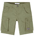 Name It Shorts - Cargo - Noos - NkmRyan - Deep Lichen Green