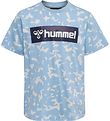 Hummel T-shirt - hmlCarter - Airy Blue