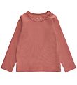 Soft Gallery Bluse - Rib - SGBaby Bella - Brick Dust