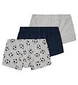 Name It Boxershorts - Noos - NkmTights - 3-pak - Grey Melange