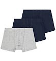 Name It Boxershorts - Noos - NkmTights - 3-pak - Grey Melange