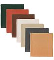 Sebra Stofbleer - 7-pak - 75x75 cm - Pixie/Dragon Colours