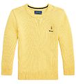 Polo Ralph Lauren Bluse - Strik - Classics ll - Fall Yellow