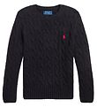 Polo Ralph Lauren Bluse - Uld - Classics ll - Sort