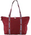 Lacoste Shopper - Large Shopping Bag - Cranberry