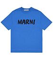 Marni T-shirt - Blå m. Sort