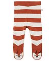 Stella McCartney Kids Leggings m/f - Strik - Hvid/Brunstribet m.