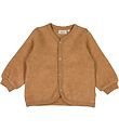 Wheat Cardigan - Uldfleece - Clay Melange