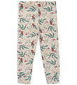 The New Siblings Leggings - Holiday - White Swan Bell Aop