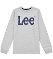 Lee Bluse - Wobbly Graphic - Vintage Grey Heather