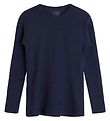 Hust and Claire Bluse - Adie - Rib - Uld - Navy