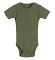 Hust and Claire Body k/ - Bet - Rib - Uld - Dusty Green