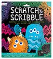 Ooly Scratch & Scribble Sæt - Monster Pals