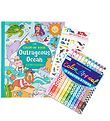 Ooly Farvesæt - Giftables - Outrageous Ocean Coloring Pack