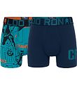 Ronaldo Boxershorts - 2-pak - Blå/Orange
