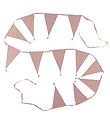 A Little Lovely Company Flagranke - 12 Cotton Flags - 400 cm - D