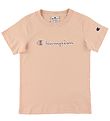 Champion T-Shirt - Lyserosa m. Logo